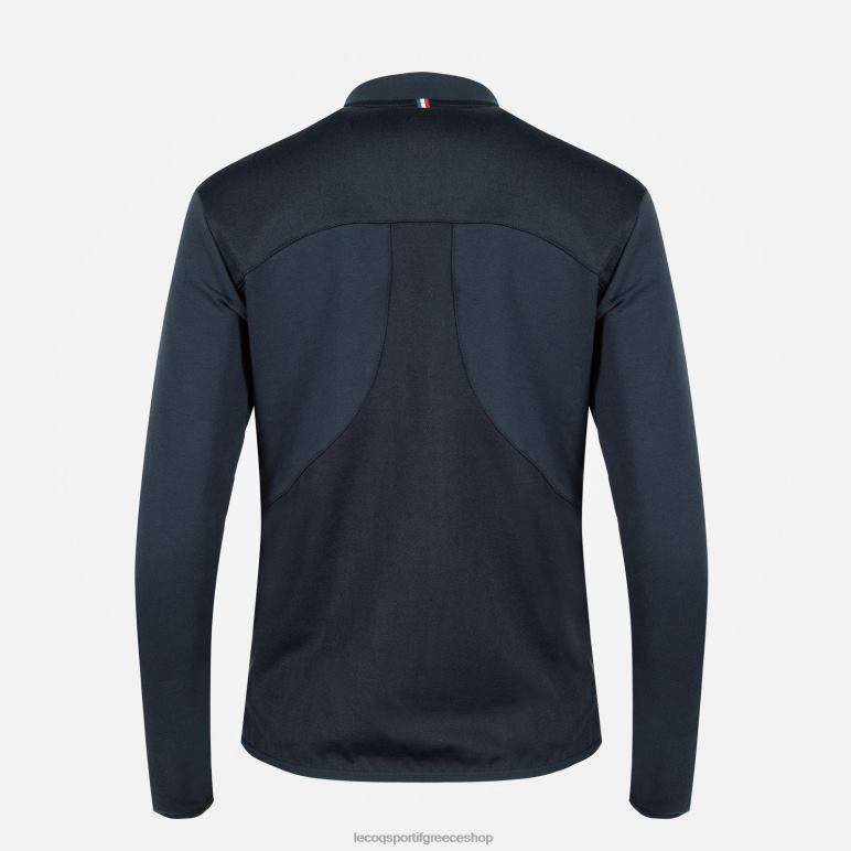 Le Coq Sportif είδη ένδυσης γυναίκες μπλε φούτερ με φερμουάρ D2ZV607
