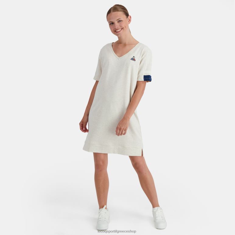 Le Coq Sportif είδη ένδυσης γυναίκες φόρεμα μπεζ D2ZV365