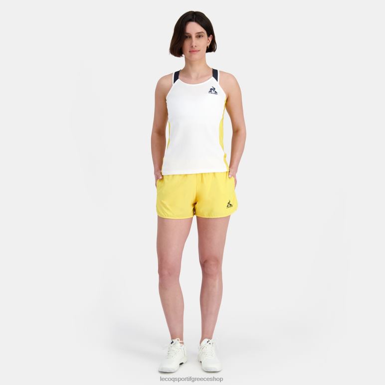 Le Coq Sportif είδη ένδυσης γυναίκες φανελάκι λευκό D2ZV345