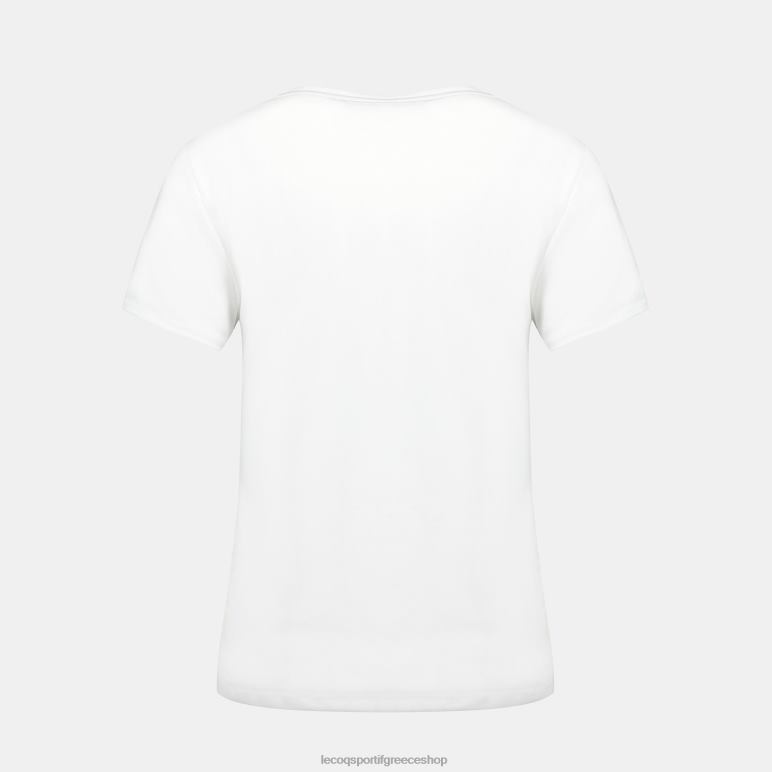 Le Coq Sportif είδη ένδυσης γυναίκες μπλουζάκι λευκό D2ZV352