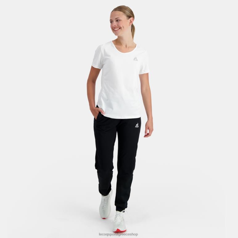 Le Coq Sportif είδη ένδυσης γυναίκες μπλουζάκι λευκό D2ZV356