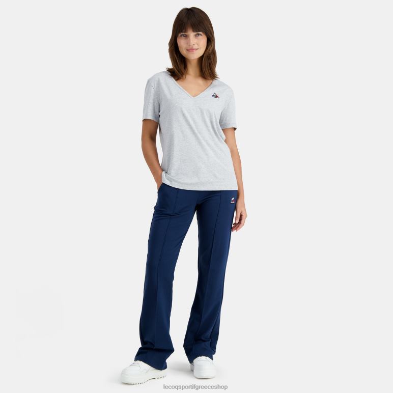 Le Coq Sportif είδη ένδυσης γυναίκες μπλουζάκι γκρι D2ZV359