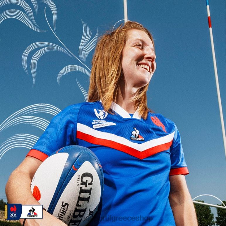 Le Coq Sportif είδη ένδυσης γυναίκες μπλε φανέλα D2ZV601