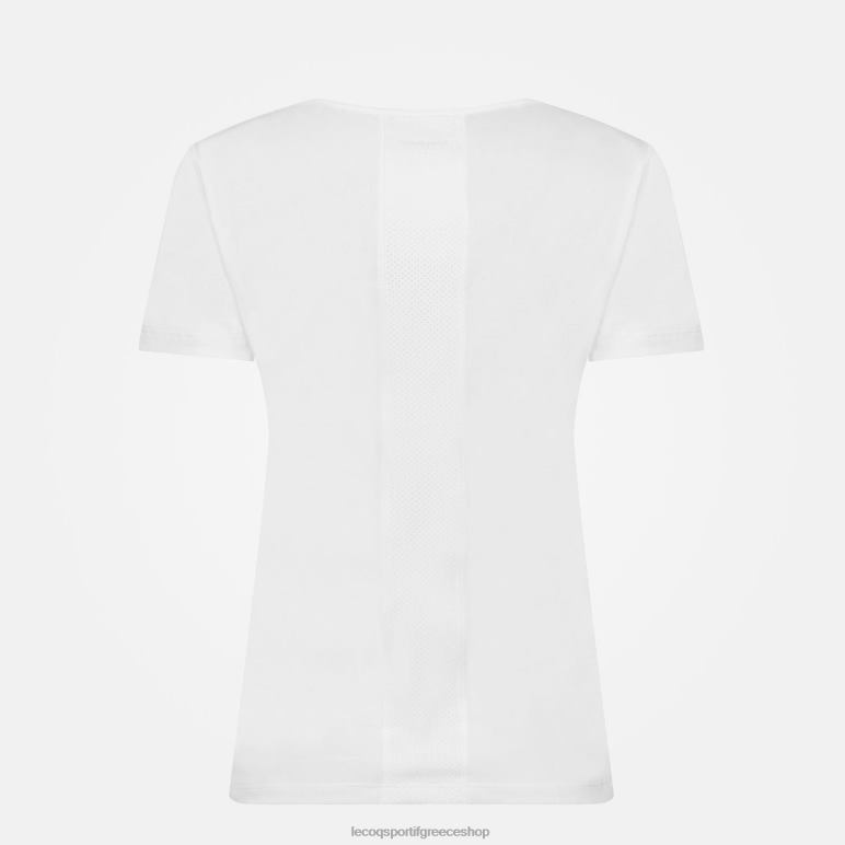 Le Coq Sportif είδη ένδυσης γυναίκες μπλουζάκι λευκό D2ZV608