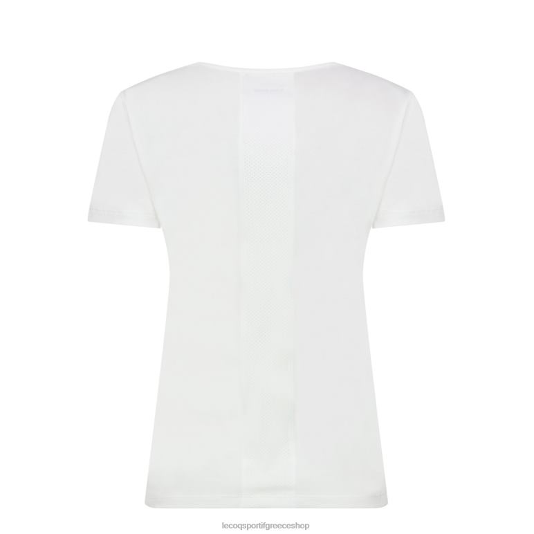 Le Coq Sportif είδη ένδυσης γυναίκες μπλουζάκι λευκό D2ZV608