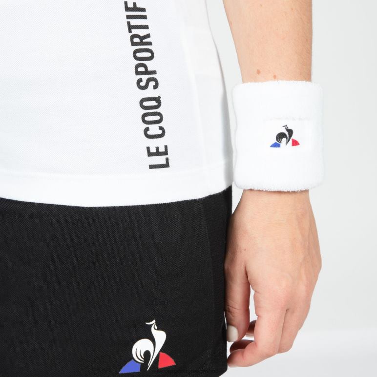 Le Coq Sportif είδη ένδυσης γυναίκες μπλουζάκι λευκό D2ZV608