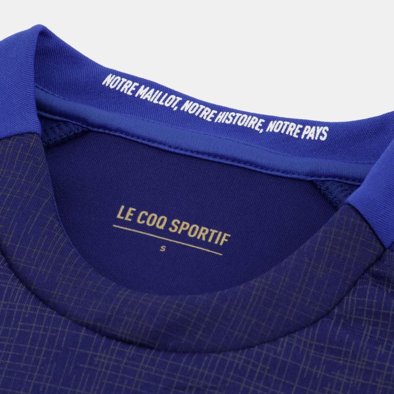 Le Coq Sportif είδη ένδυσης γυναίκες Ρεπλίκα Τζέρσεϊ xv της Γαλλίας - Παγκόσμιο Κύπελλο Ράγκμπι 2023 μπλε D2ZV349