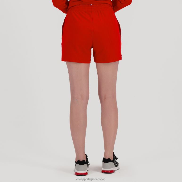 Le Coq Sportif είδη ένδυσης γυναίκες σορτς κόκκινο D2ZV611