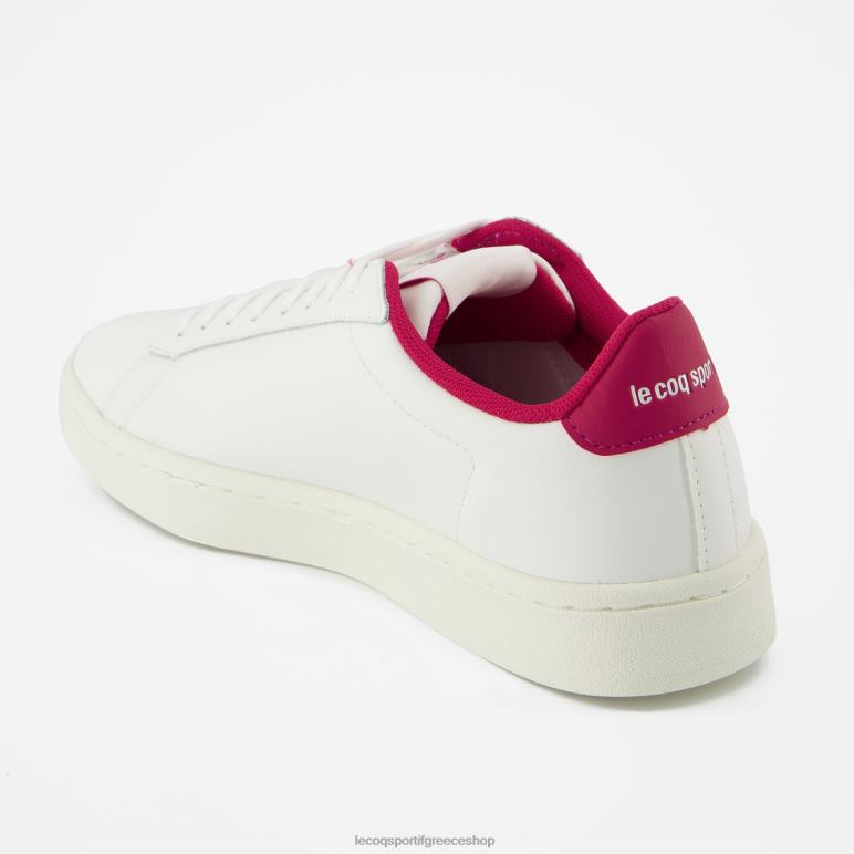 Le Coq Sportif παπούτσια γυναίκες παπούτσι κλασικό απαλό με λευκό D2ZV375