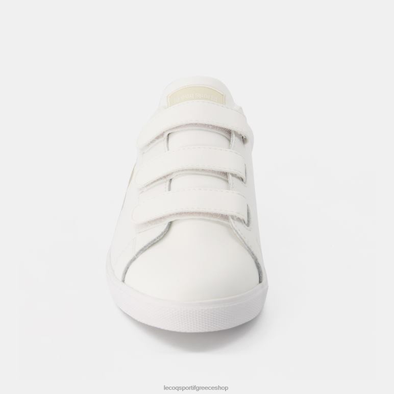 Le Coq Sportif παπούτσια γυναίκες παπούτσι elsa velcros premium λευκό D2ZV371