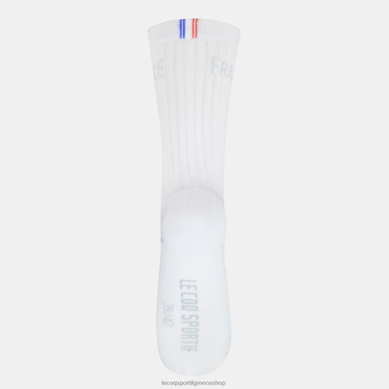 Le Coq Sportif αξεσουάρ άνδρες κάλτσες λευκές D2ZV691