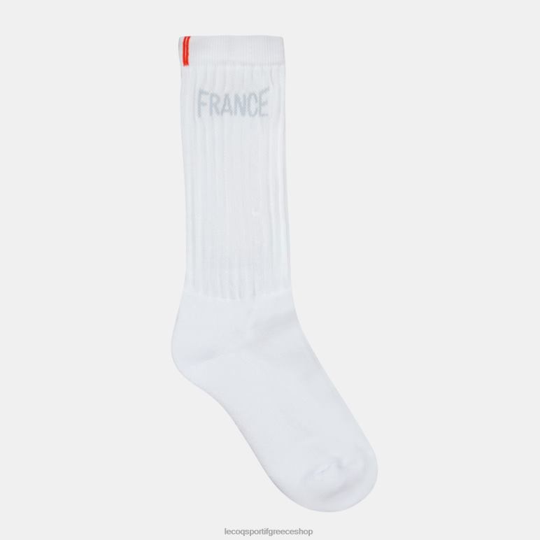 Le Coq Sportif αξεσουάρ άνδρες κάλτσες λευκές D2ZV691