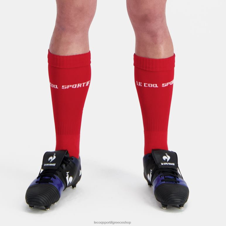 Le Coq Sportif αξεσουάρ άνδρες ρέπλικα κάλτσες κόκκινες - xv de france κόκκινες D2ZV290