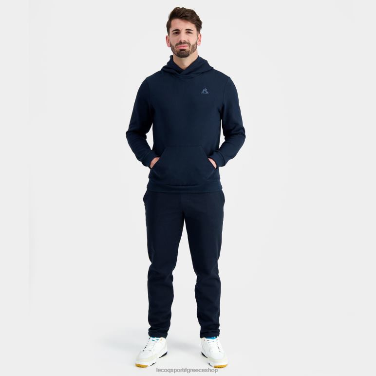 Le Coq Sportif είδη ένδυσης άνδρες μπλούζα με κουκούλα μπλε D2ZV11