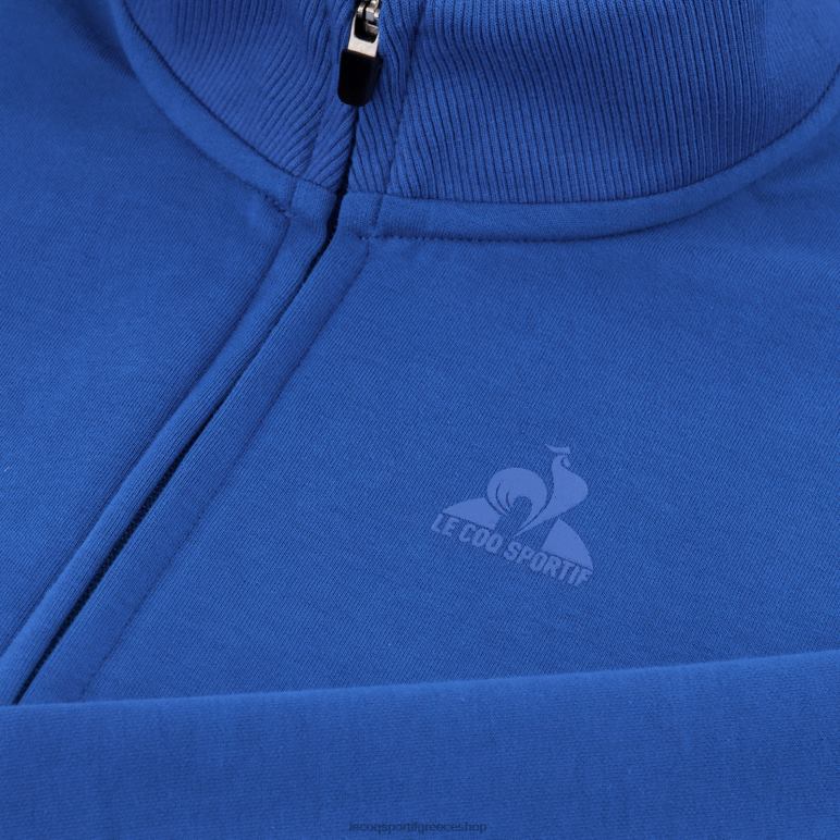 Le Coq Sportif είδη ένδυσης άνδρες μπλε φούτερ με φερμουάρ D2ZV12