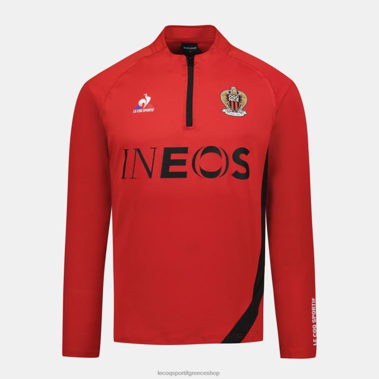 Le Coq Sportif είδη ένδυσης άνδρες φούτερ κόκκινο D2ZV16