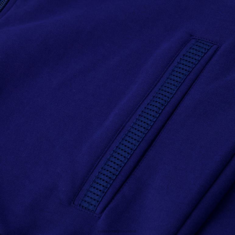Le Coq Sportif είδη ένδυσης άνδρες μπλε φούτερ με φερμουάρ D2ZV32