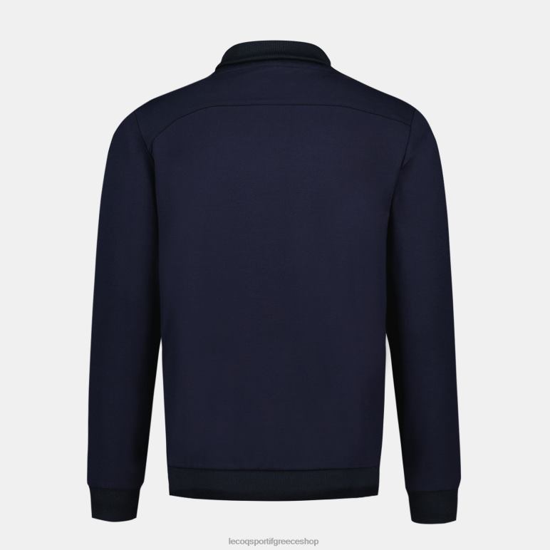 Le Coq Sportif είδη ένδυσης άνδρες μπλε φούτερ με φερμουάρ D2ZV34
