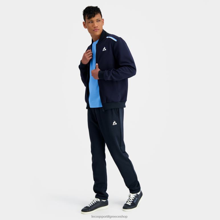 Le Coq Sportif είδη ένδυσης άνδρες μπλε φούτερ με φερμουάρ D2ZV34