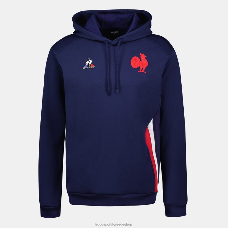 Le Coq Sportif είδη ένδυσης άνδρες μπλούζα με κουκούλα μπλε D2ZV37