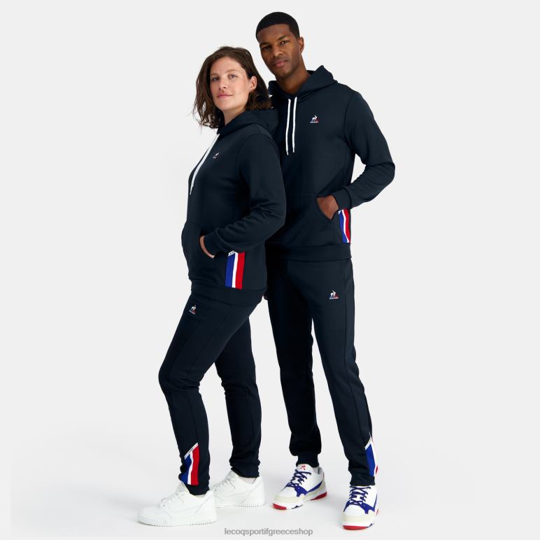 Le Coq Sportif είδη ένδυσης άνδρες μπλούζα με κουκούλα μπλε D2ZV4