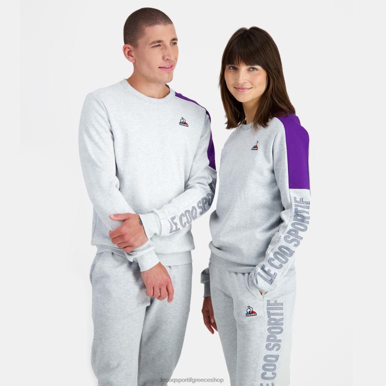 Le Coq Sportif είδη ένδυσης άνδρες φούτερ γκρι D2ZV443