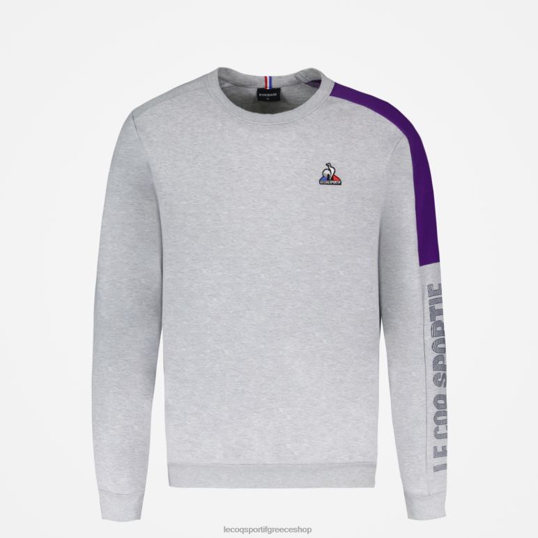 Le Coq Sportif είδη ένδυσης άνδρες φούτερ γκρι D2ZV443