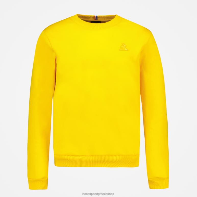 Le Coq Sportif είδη ένδυσης άνδρες φούτερ κίτρινο D2ZV464