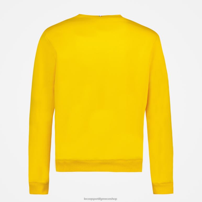 Le Coq Sportif είδη ένδυσης άνδρες φούτερ κίτρινο D2ZV464