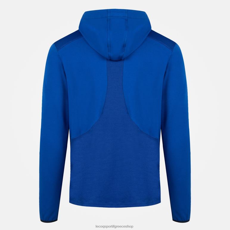 Le Coq Sportif είδη ένδυσης άνδρες μπλούζα με κουκούλα μπλε D2ZV491