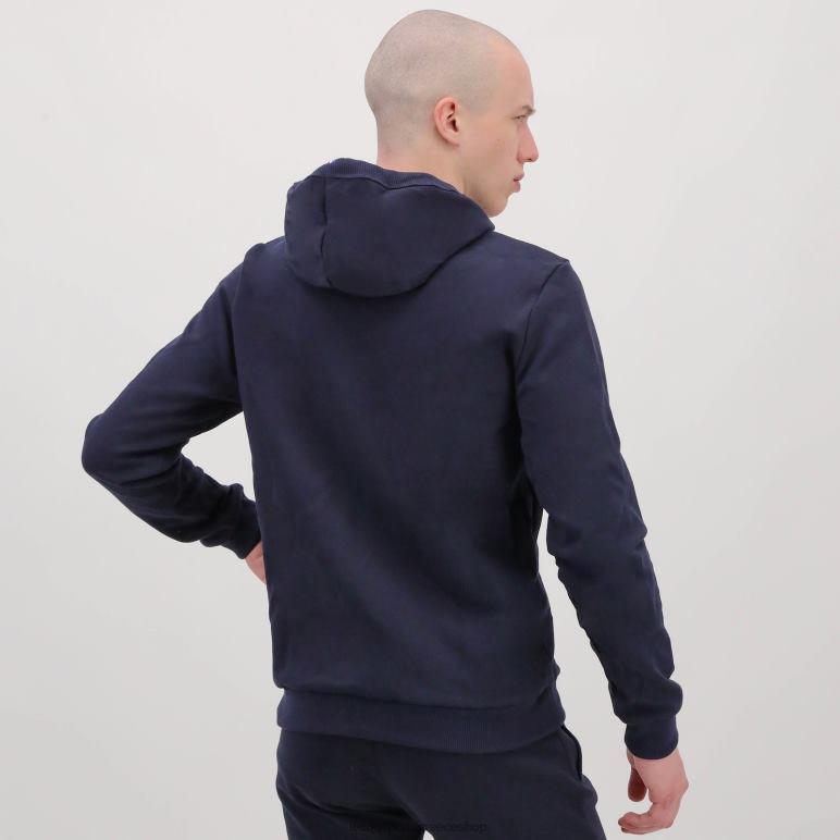 Le Coq Sportif είδη ένδυσης άνδρες μπλούζα με κουκούλα μπλε D2ZV494