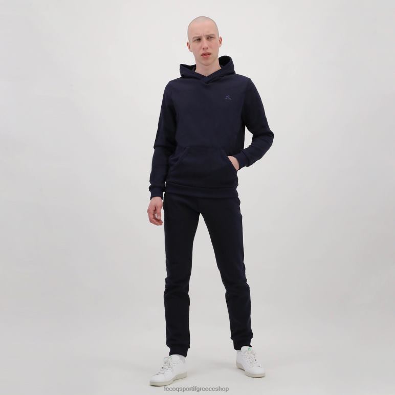 Le Coq Sportif είδη ένδυσης άνδρες μπλούζα με κουκούλα μπλε D2ZV494