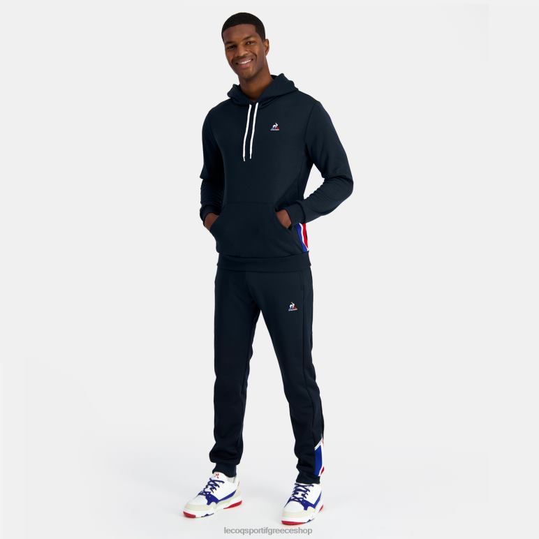 Le Coq Sportif είδη ένδυσης άνδρες μπλούζα με κουκούλα μπλε D2ZV4