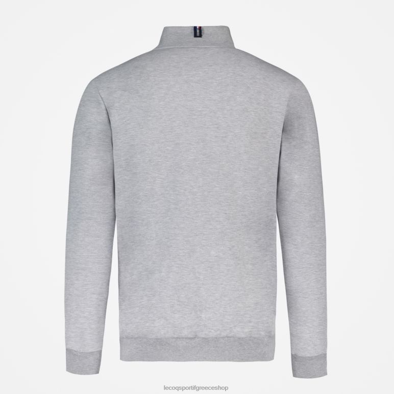 Le Coq Sportif είδη ένδυσης άνδρες γκρι φούτερ με φερμουάρ D2ZV57