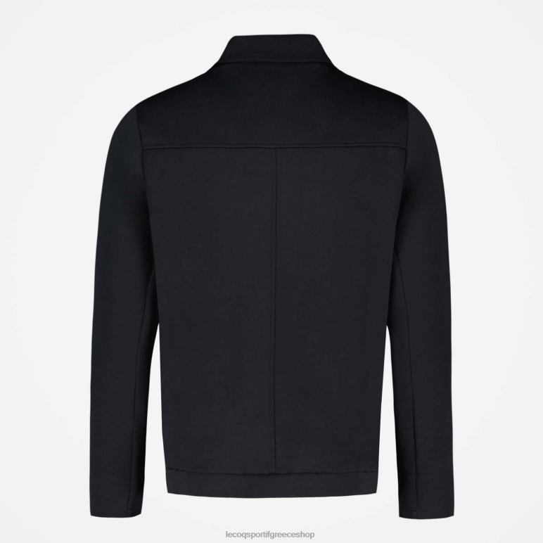 Le Coq Sportif είδη ένδυσης άνδρες σακάκι με φερμουάρ μαύρο D2ZV73