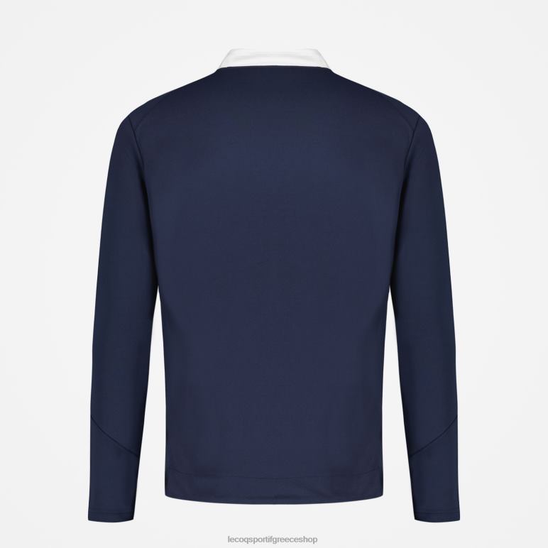 Le Coq Sportif είδη ένδυσης άνδρες μπλε φούτερ με φερμουάρ D2ZV74