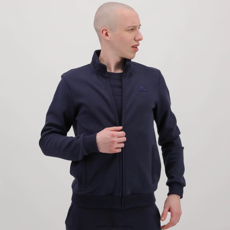 Le Coq Sportif είδη ένδυσης άνδρες μπλε φούτερ με φερμουάρ D2ZV77
