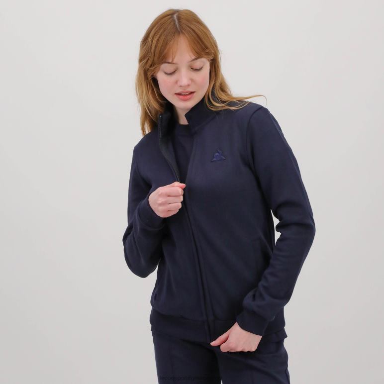 Le Coq Sportif είδη ένδυσης άνδρες μπλε φούτερ με φερμουάρ D2ZV77