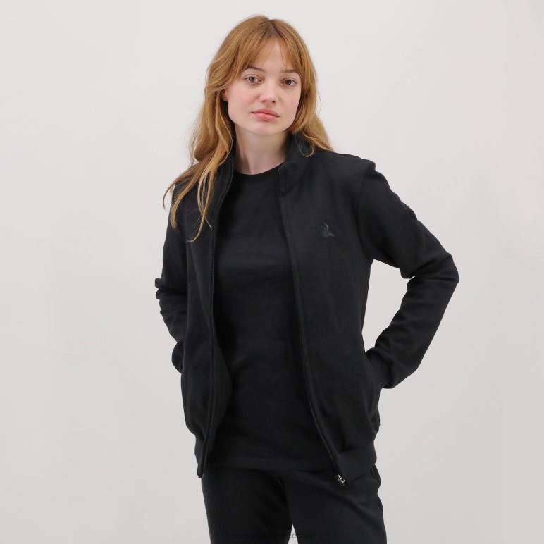 Le Coq Sportif είδη ένδυσης άνδρες μαύρη φούτερ με φερμουάρ D2ZV78