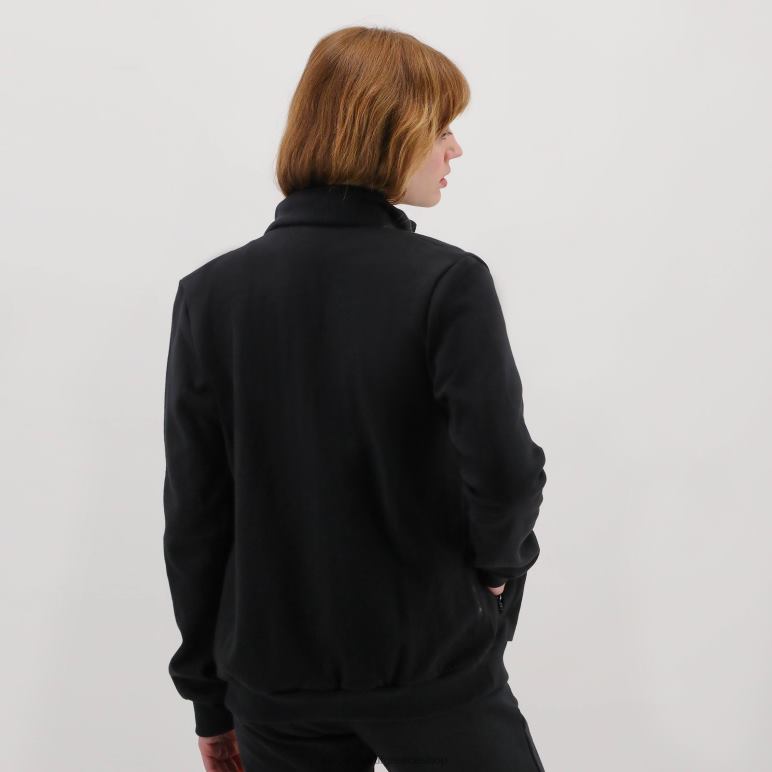 Le Coq Sportif είδη ένδυσης άνδρες μαύρη φούτερ με φερμουάρ D2ZV78