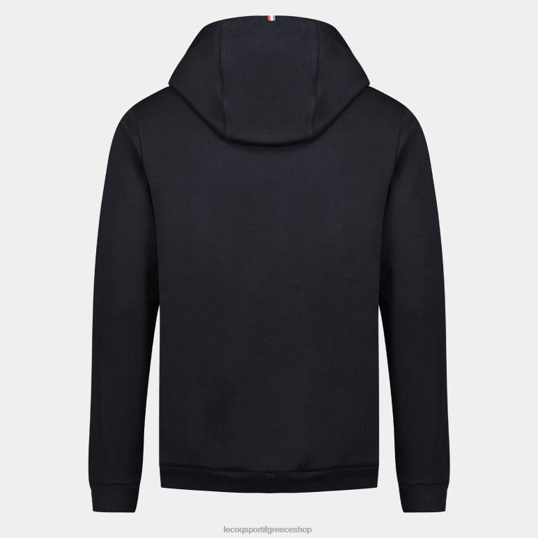 Le Coq Sportif είδη ένδυσης άνδρες φούτερ με κουκούλα μαύρο D2ZV7