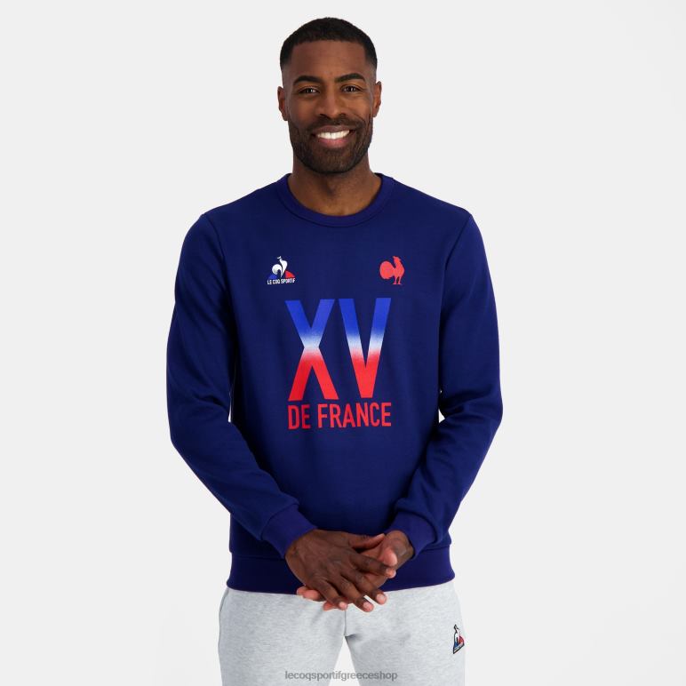 Le Coq Sportif είδη ένδυσης άνδρες φούτερ - xv de france μπλε D2ZV5