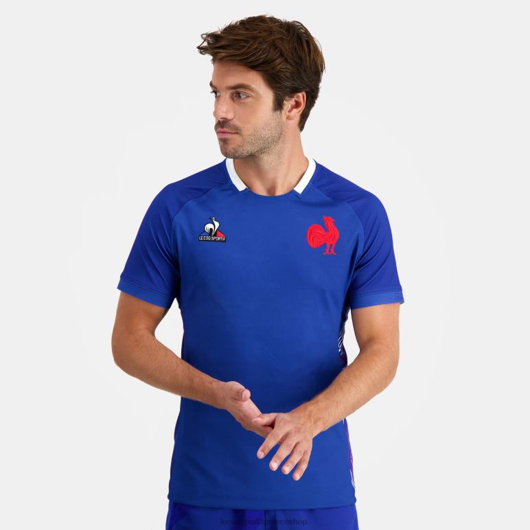 Le Coq Sportif είδη ένδυσης άνδρες ρεπλίκα τζέρσεϊ ράγκμπι 7 - equipe de france μπλε D2ZV475