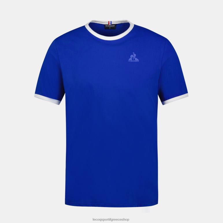 Le Coq Sportif είδη ένδυσης άνδρες μπλε μπλουζάκι μόδας D2ZV139