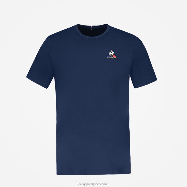 Le Coq Sportif είδη ένδυσης άνδρες μπλε μπλουζάκι μόδας D2ZV140