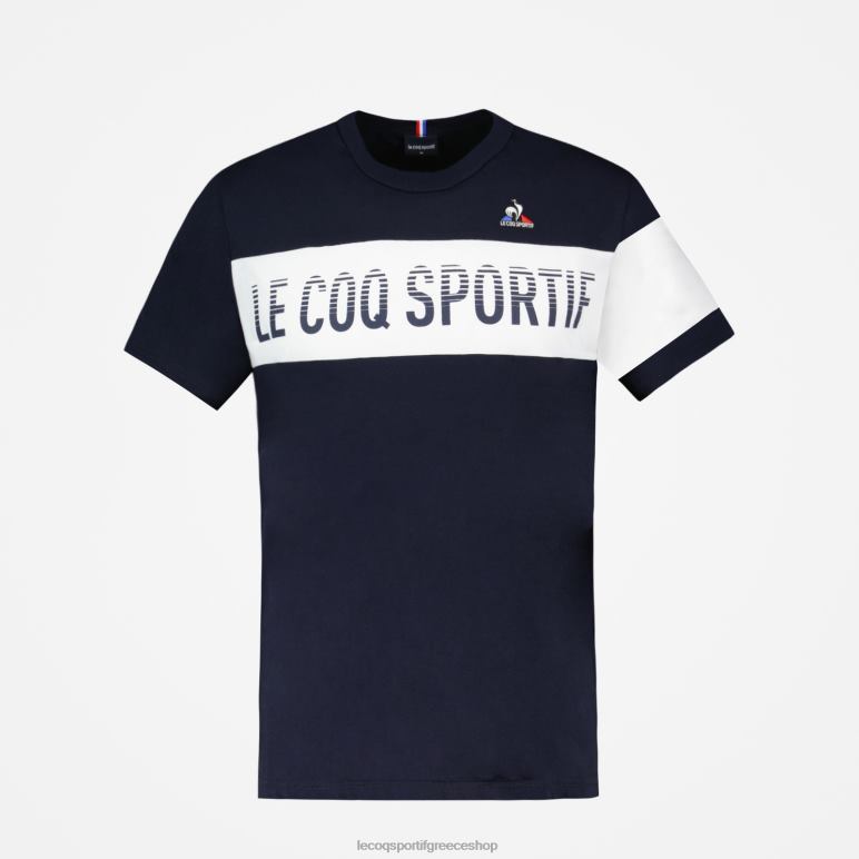 Le Coq Sportif είδη ένδυσης άνδρες μπλε μπλουζάκι μόδας D2ZV142