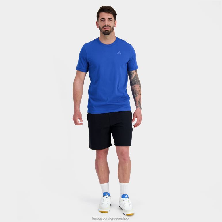 Le Coq Sportif είδη ένδυσης άνδρες μπλε μπλουζάκι μόδας D2ZV144