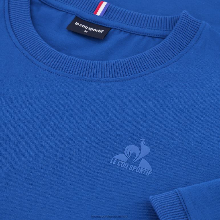 Le Coq Sportif είδη ένδυσης άνδρες μπλε μπλουζάκι μόδας D2ZV144