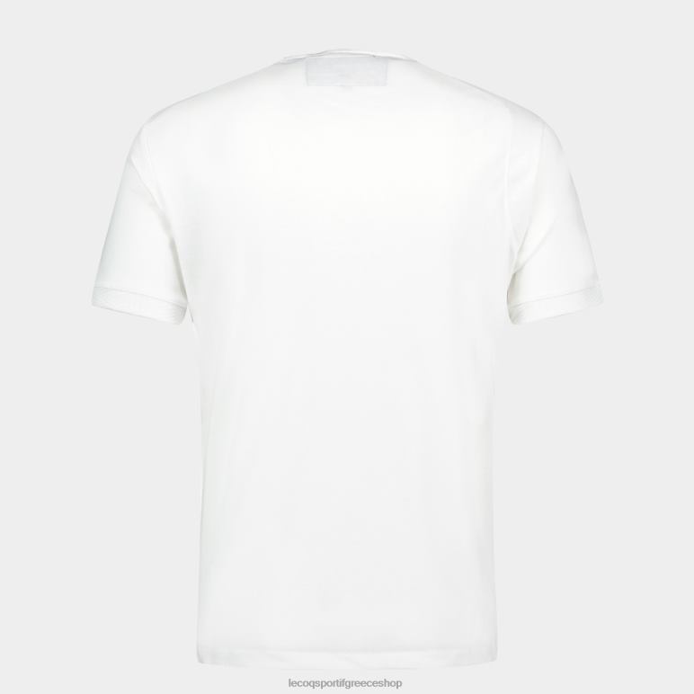 Le Coq Sportif είδη ένδυσης άνδρες μόδα μπλουζάκι λευκό D2ZV147