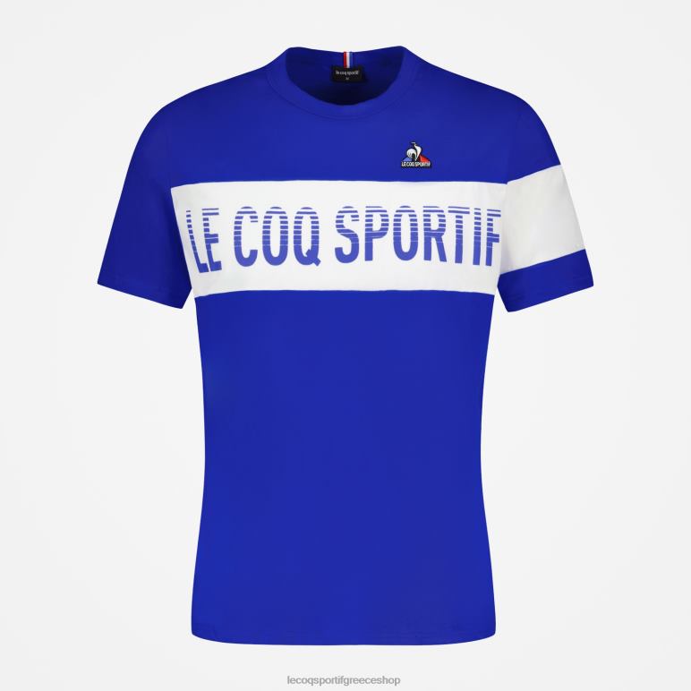 Le Coq Sportif είδη ένδυσης άνδρες μπλε μπλουζάκι μόδας D2ZV161